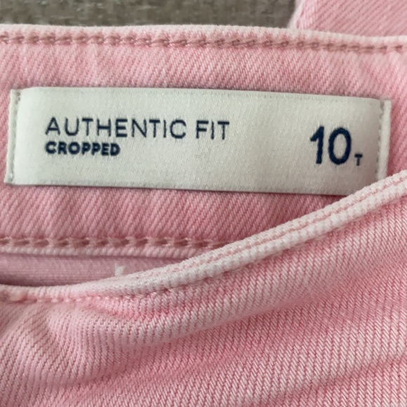 J.Jill authentic fit cropped pink jeans Size 10 Tall - Picture 8 of 9